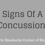 Symptoms  of A Concussion