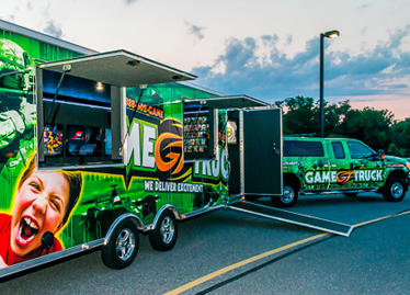 whether you want a video game party your own lasertag arena or a game of bubblesoccer gametruck s unique mobile video gaming theaters and arenas can make - fortnite game truck