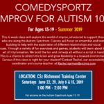 ComedySportz Improv for Autism 101 for Ages 13-19