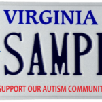 Support Virginia’s Autism Community with a Special License Plate!