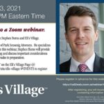 Eli’s Village – Talk With Stephen Burns – Special Needs & Estate Planning June 3