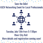 Save the Date! ASCV Networking Event for Local Professionals